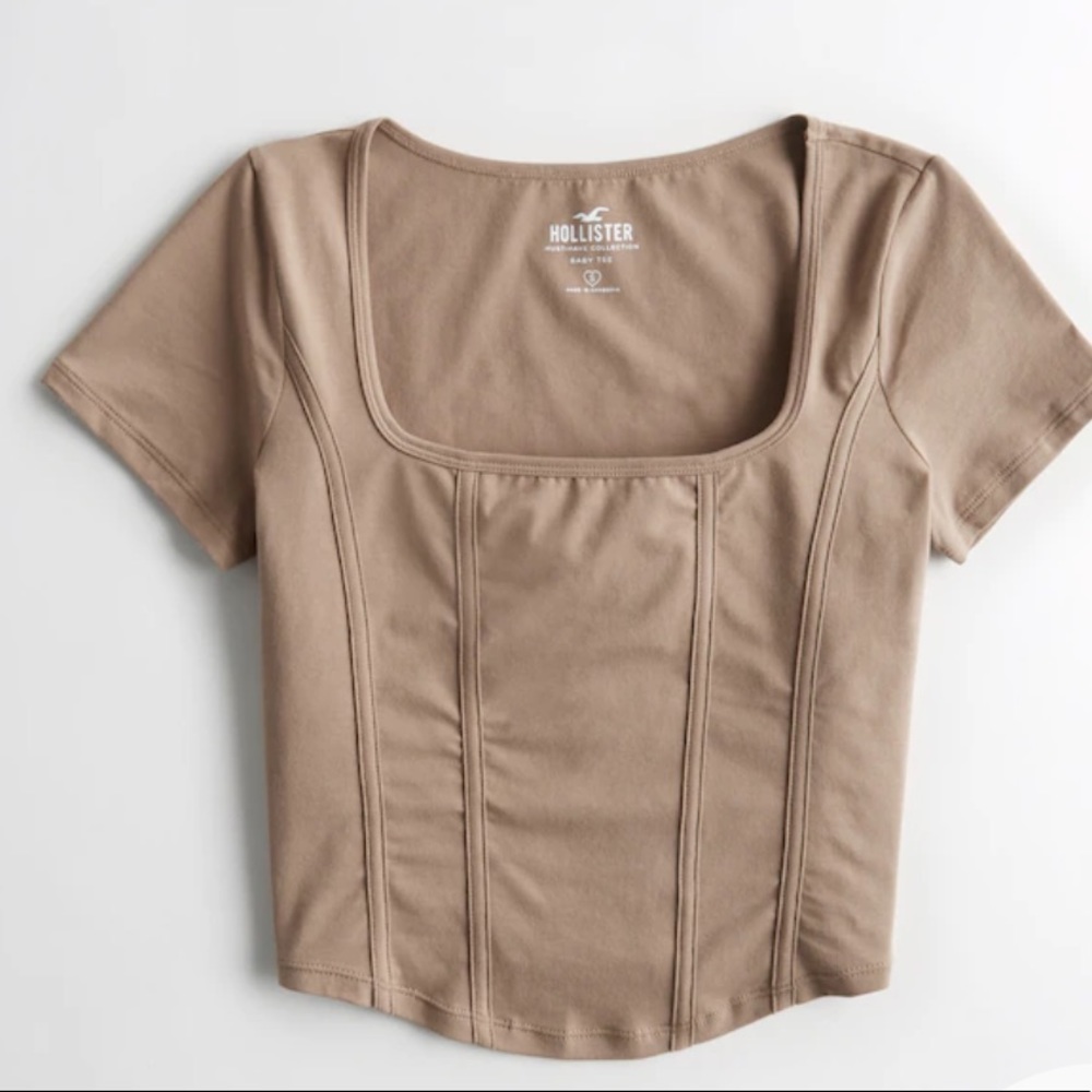 Hollister brown crop